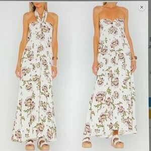 New with Tag, Agua Bendita Beck Varenna Floral Maxi Dress Size Medium